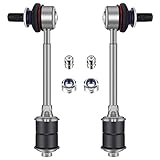 Lithops K90681 Zinc-Nickel Alloy Front Stabilizer Sway Bar Links Greaseable for Toyota 4Runner 1996-2002 for Toyota Tundra 2000-2002 Tacoma 2005-2015 4882034020 Left+Right(Side) 2PCS