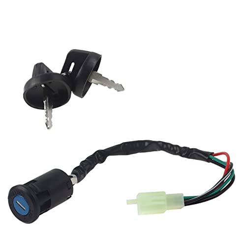 Style de moto clé de commutateur d'allumage de moto de moto 4 fils for 50cc 70cc 90cc 110cc 125cc 150cc atv chinois dirt bike go kart scooter