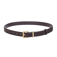 Square Buckle 0.9" Wide Coffee