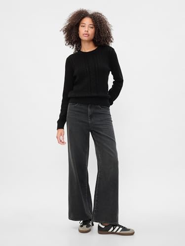 GAP Women's Cable Crewneck Sweater3
