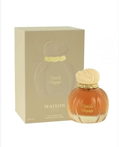 Vainilla Voyage Eau de Parfum 100 ml – Perfume Dulce de Vainilla para Mujer, Aroma Gourmand, Duradero y Elegante