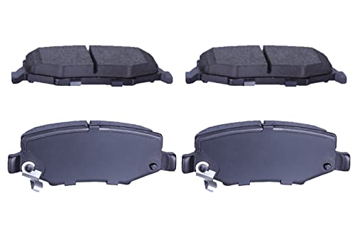 Image of Ceramic Brake Pads(D1274) Rear Set Replacement for 2007-2011 Dodge Nitro, 2008-2012 Jeep Liberty, 2007-2018 Jeep Wrangler, 2018 Jeep Wrangler JK
