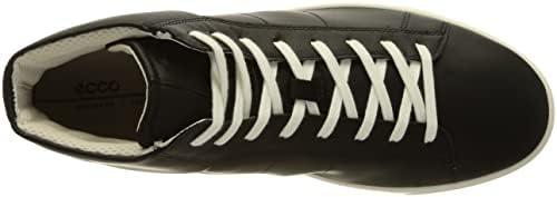 ECCO Men's Street Lite High Top Sneaker, Black, 11-11.5 | Image 4