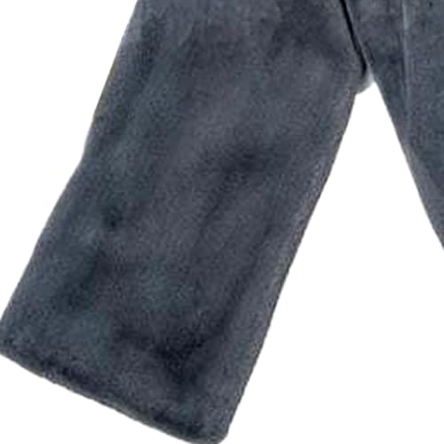Cache-col anti-vol en peluche douce pour sécuriser vos objets en hiver