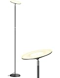【Energiesparend und Langlebig】Der LED Deckenfluter von TaoTronics enthält eine 30 Watt energiesparende LED-Lampe und überzeugt mit einer hohen Lebensdauer von bis zu 30. 000 Stunden (20 Jahre). Mit Energieeinsparungrate bringen die 60 energieeffiziente LEDs bis zu 2400 lm helles Licht(die mehr als eine 100W Glühbirne).