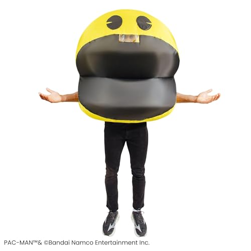 Toynk PAC-MAN Inflatable Adult Costume | One Size Fits Most - Thumbnail 3