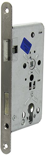 BKS objectslot nr. 515 PZW, doorn 55 mm 8 mm klemmoer, DIN Rs, voorplaat 20 x 235 mm abger. Roestvrij staal, klasse 3 B-05150-59-R-8