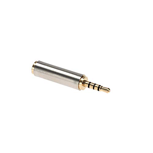 Gold-plated 2 5 mm Male to 3 Female Audio Stereo Headphone Converter Adapter for Devices - Image 2
