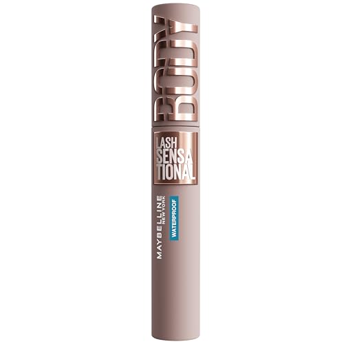 MAYBELLINE NEW YORK BODY LASH SENSATIONAL WATERPROOF BLACK; Tusz do rzęs