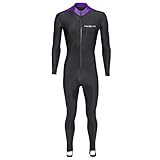 NeoSport Wetsuits Full Body Sports Skins Full Body Sports Skins, Lavender, Size M - Diving, Snorkeling & Wakeboarding