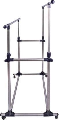 NC® Double Pole Telescopic Stainless Steel Adjustable Cloth Rack/Stand offers donot miss