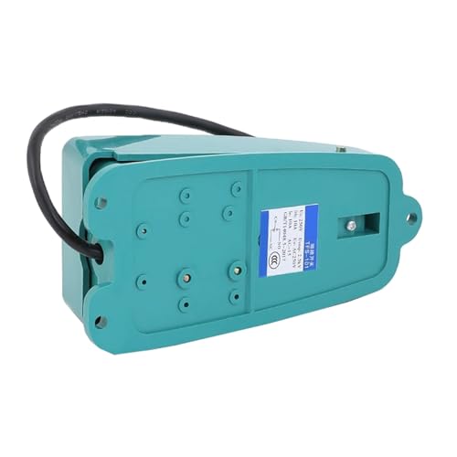 Interrupteur au pied métallique TFS-101 AC 250V 10A pour commande électrique instantanée