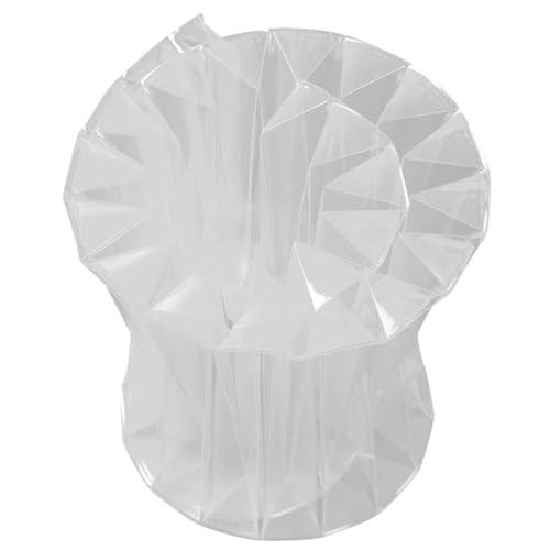 jojofuny Transparent Cake Collar Mold Origami 3D Fondant Mold for Cake Edge Decorating Irregular Border Wrapper Pastry 25.98 X 5.90 X 0.98 in 1 pack