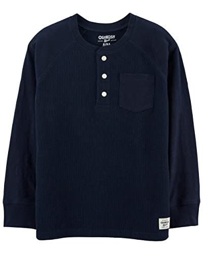 Image of OSHKOSH B'GOSH Boys' Thermal Pocket Henley