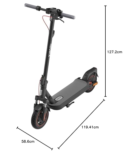 Xiaomi Electric Scooter 5 Max, Double Suspension Avancée, 60km Autonomie