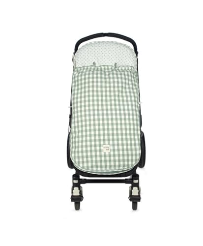Walking Mum Saco Silla De Paseo Remy Entretiempo, Uso Universal Y Compatible Con La Mayoría De Los Carros, Verde, 36358, 1.0 Unidad
