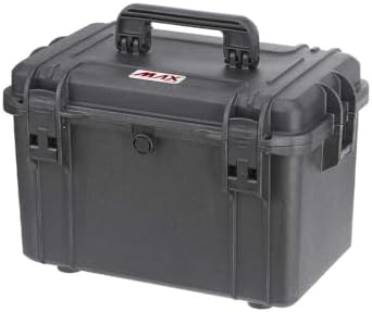 Max Cases MAX400S.079, Negro - Maleta hermética con espuma pre-co...