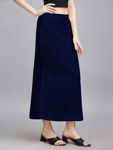 Image of Toochki Stretchable Saree Shapewear Petticoat for Women, Blended Cotton,Petticoat,Skirts for Women,Shape Wear Dress for Saree