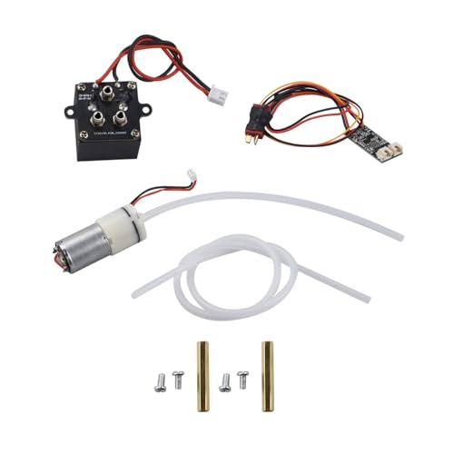 RC Car Simulation Exhaust Smoke Generator 1/10 Metal Generation Exhaust with Split Air Pump and...