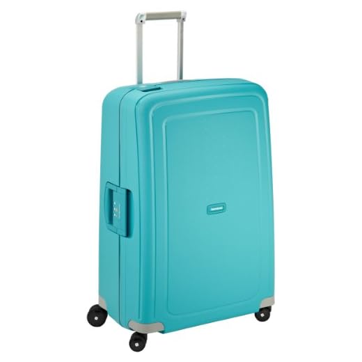 Samsonite S'Cure - Spinner L Valise, 75 cm, 102 L, Bleu (Aqua Blue)