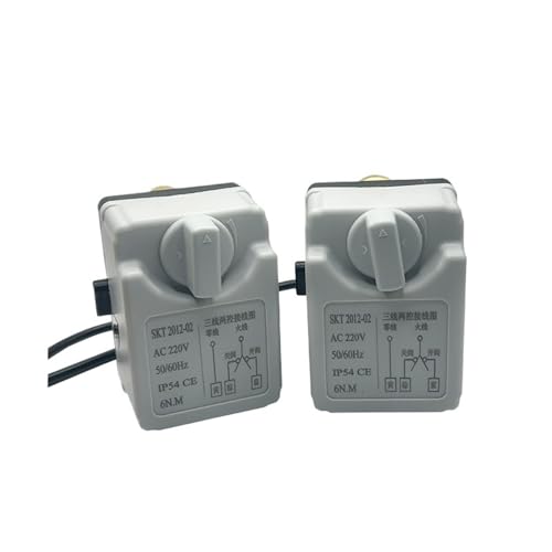 Vanne à bille motorisée 220V AC commande 3 fils motorisation électrique eau - 2