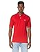 Produktbild Lacoste Herren Polo-Shirt Kurzarm L1212, Männer Polo-Hemd,2 Knopf,Regular Fit,Rot,8
