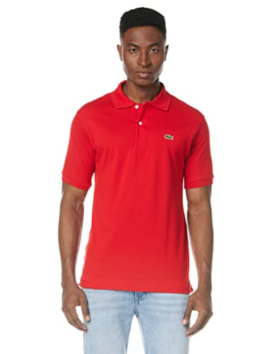 Lacoste Herren Polo-Shirt Kurzarm L1212, Männer Polo-Hemd,2 Knopf,Regular...