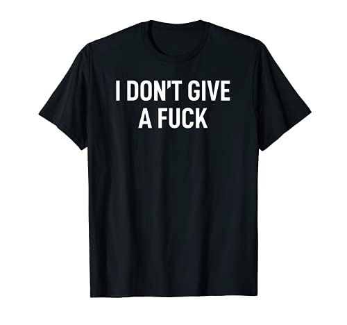 I Dont Give A Fuck A Sexuell LGBTQ Asexuell Regenbogen T-Shirt