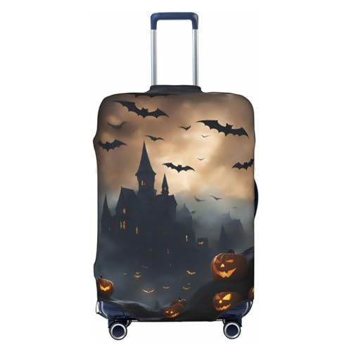 Housse de valise extensible noire chauve-souris : évitez les rayures en soute L