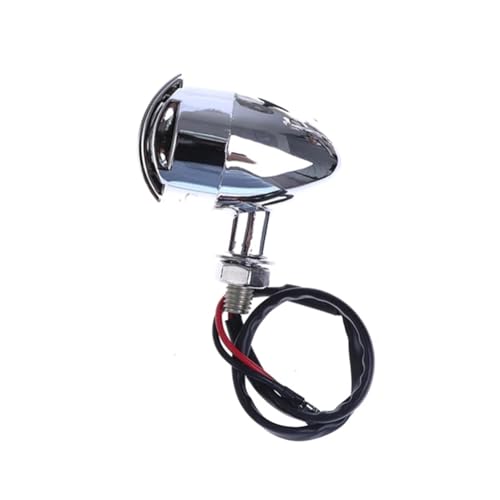Ampoule clignotant lumières moto 10W avec boîtier rétro noir