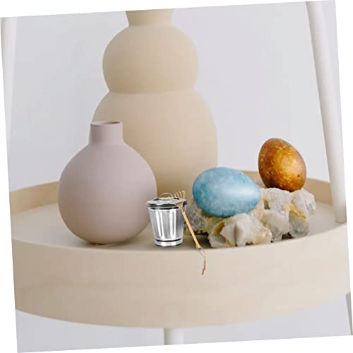 Bote de basura decorativo compacto Yardwe para escritorio miniatura 2