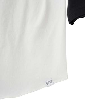 【BE:FIRSTソウタ着用】ヒステリックグラマー☆バイカラー 七分袖 tシャツ HYSTERIC GLAMOUR（ヒステリックグラマー）の「RAINBOW WOMAN 七分袖T