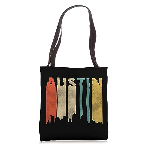 Bolsa Tote Retro Vintage Austin Texas USA miniatura 1