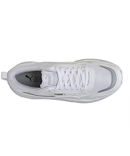 Image of PUMA Unisex-Adult X-RAY 2 Square, White White Gray Violet, 12 UK