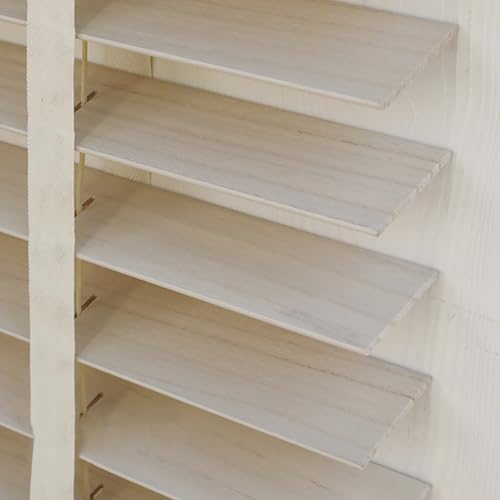 RVUEM Holzimitat Jalousien 5 cm Lamellen 6002