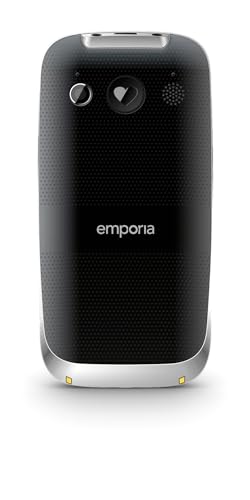Emporia ACTIVE LTE – Mobiltelefon för äldre med stora knappar, svart