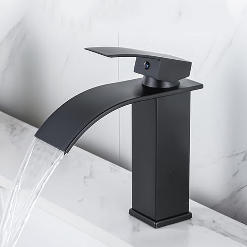 Robinet cascade de salle de bain haut pour évier et vasque à poser design