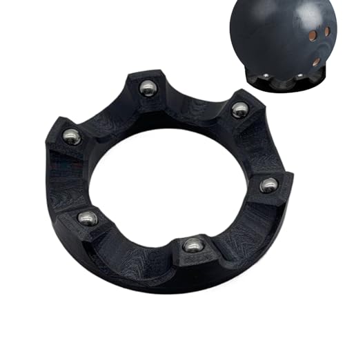 Soporte para bolas de bolos en casa y club: accesorio con copa giratoria para el mantenimiento
