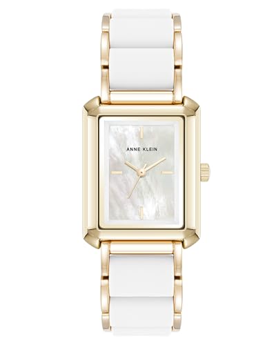 Anne Klein Women's Silicone Bracelet Watch