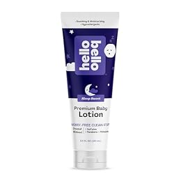 Hello Bello Premium Baby Lotion I Vegan and Cruelty Free Moisturizing, Non-Greasy Lotion for Babies and Kids I Sleep Sweet Scent I 8.5 FL Oz (Pack of 1)