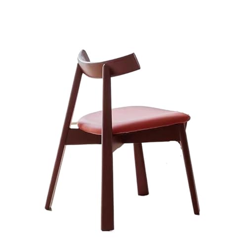 SLOQYNAPU Madera de Fresno nórdico, Comedor, Hotel, Silla de negociación, Muebles de salón(S-2)