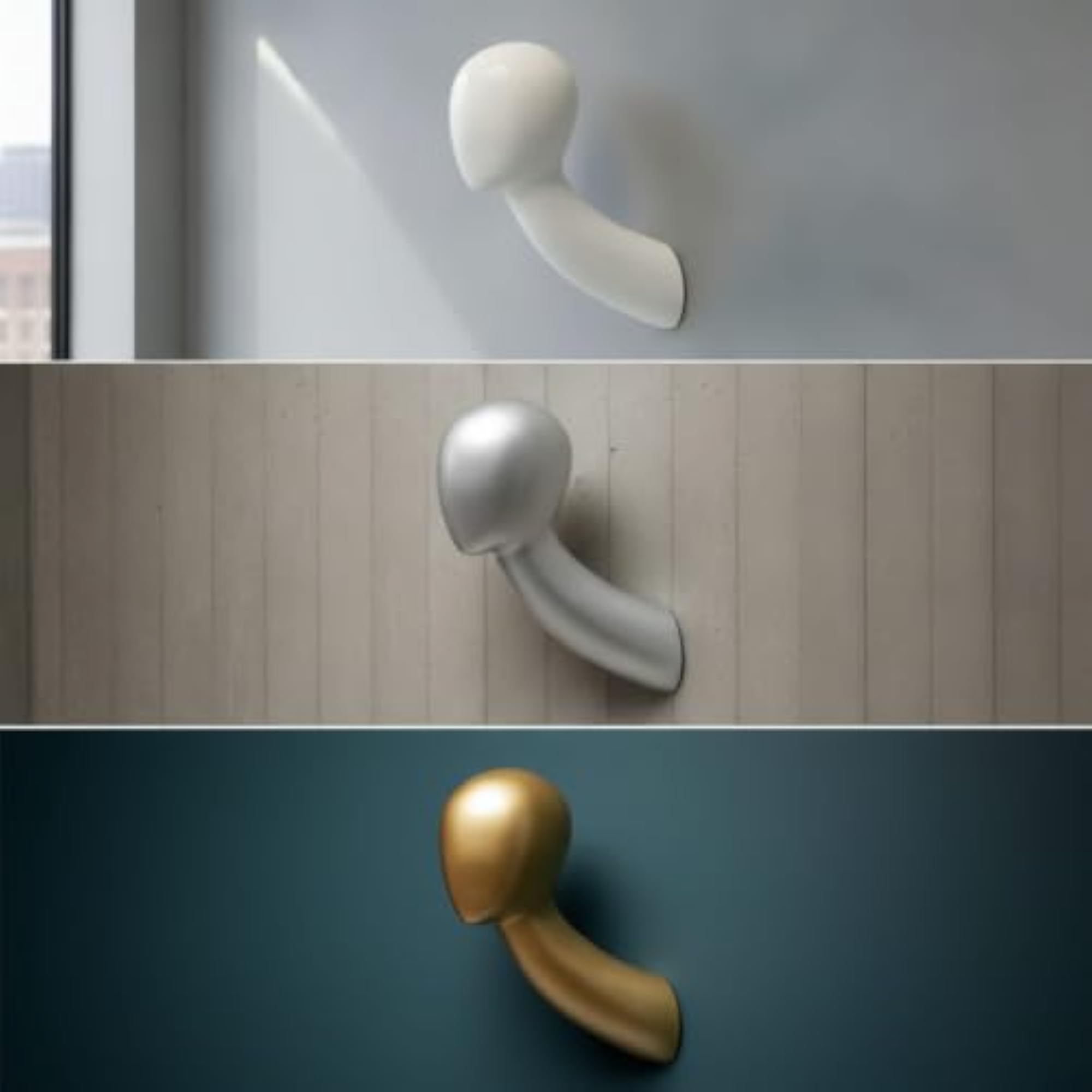 Fiberglass Head Wall Mount Hairpiece Stand