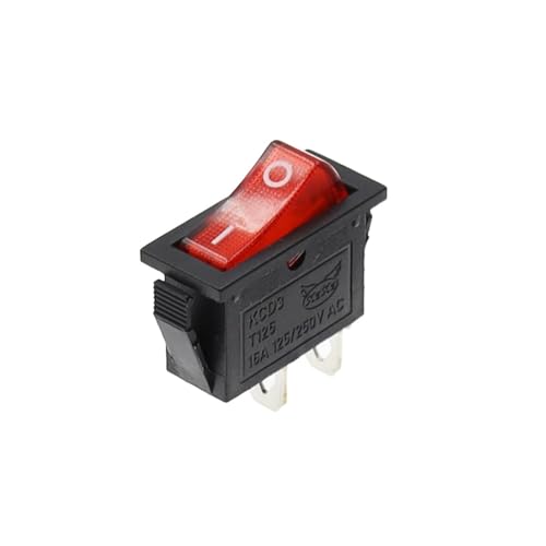Interruptores basculantes KCD3 de 3 pines para reparar electrodomésticos y proyectos del hogar