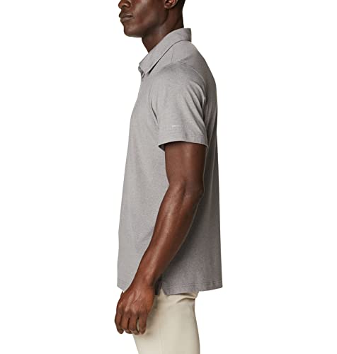 Image of Columbia Men Polyester Omni-Shade Polo Terminal Roamer Stretch Hiking & Trekking Pant