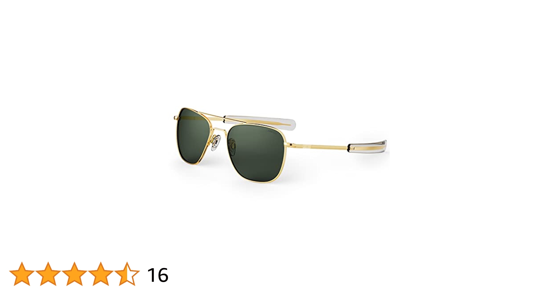 Randolph アビエーターサングラス ブラックレンズ Amazon | Randolph Engineering Aviator Polarized | サングラス