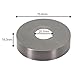 Stainless Steel Decorative Pipe Cover for Wall-Mounted Water, Gas, Heating & Drain Pipes – 60mm Diameter, Grey Finish, for Easy Install（80mm）