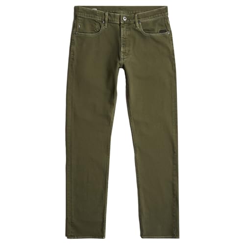 G-Star Herren Mosa Straight Jeans Jeans, Braun (Wren Gd D23692-d552-h159), 31W / 32L – Ansicht 3