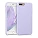 kwmobile TPU Silicone Case for Apple iPhone 7 Plus / 8 Plus - Soft Flexible Rubber Protective Cover - Light Lavender