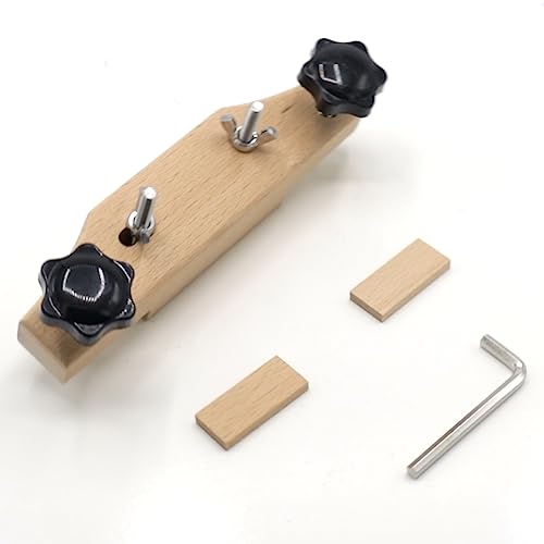Universal Maple Acoustic Guitar Bridge Clamp Tool