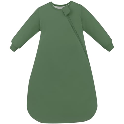 Image of PurComfy Supersoft Baby Premium Bamboo Viscose Long-Sleeve Wearable Sleeping Bag Sack Blanket 1.0 TOG